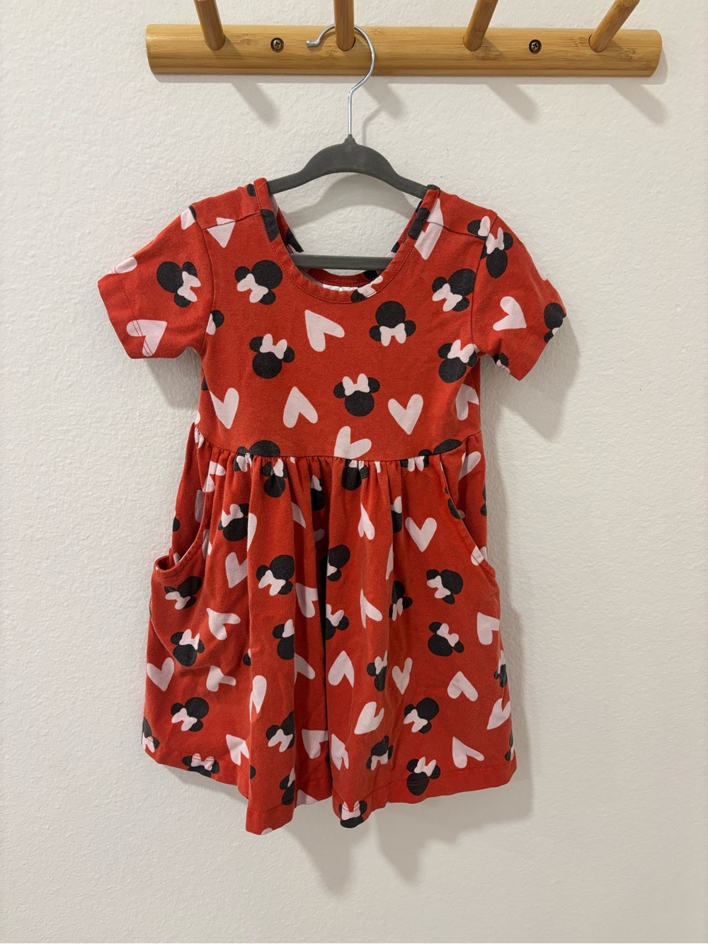 Hanna Andersson Disney Minnie Print Girls' Casual Dress